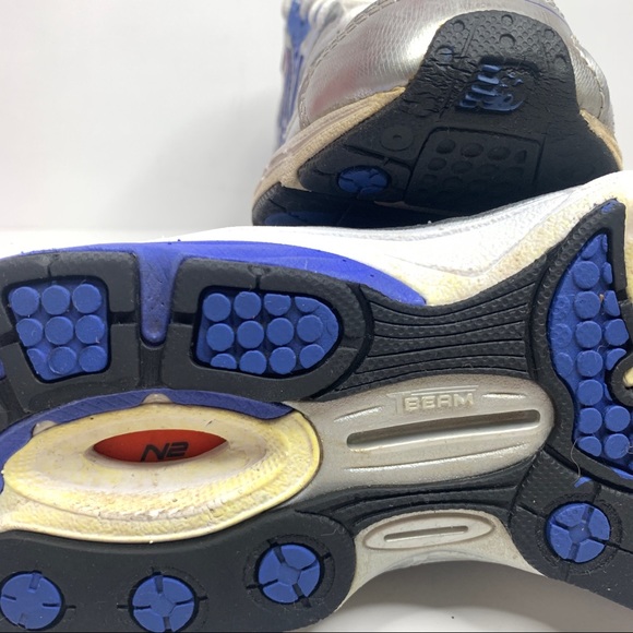 ❌SOLD❌ New Balance 940 V2 Women’s Size: 9.5 Running Shoes W940WB2 Silver/Blue - Picture 11 of 13